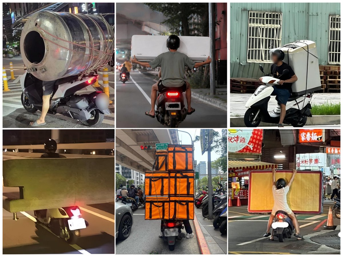 haruotpe's tweet photo. 台湾人バイク乗りの特技がハンパじゃない！
#台湾人の特技 https://t.co/NYEFerhLRa