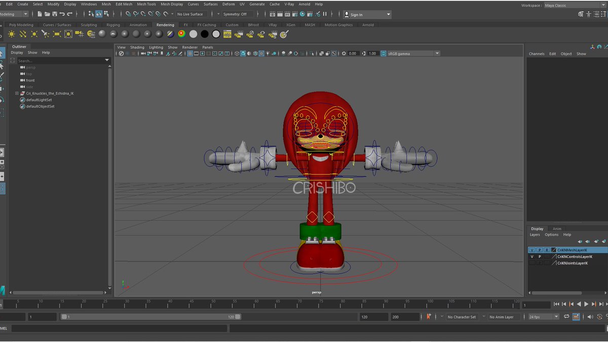 crishibo's tweet photo. Here is his rig...

Acá está su rig...

#sonic 
#sonicartist 
#artㅤㅤ 
#blender
#autodeskmaya
#KnucklesTheEdchina https://t.co/Mee3mL6vJ4
