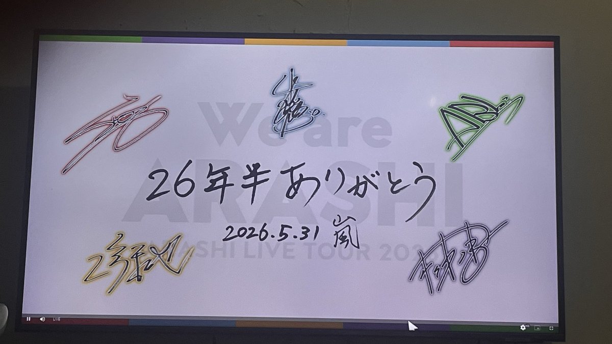 hermarachma's tweet photo. Ga rela buat close ini 😭😭😭
#WeAreARASHI https://t.co/qLSP4qGj8e