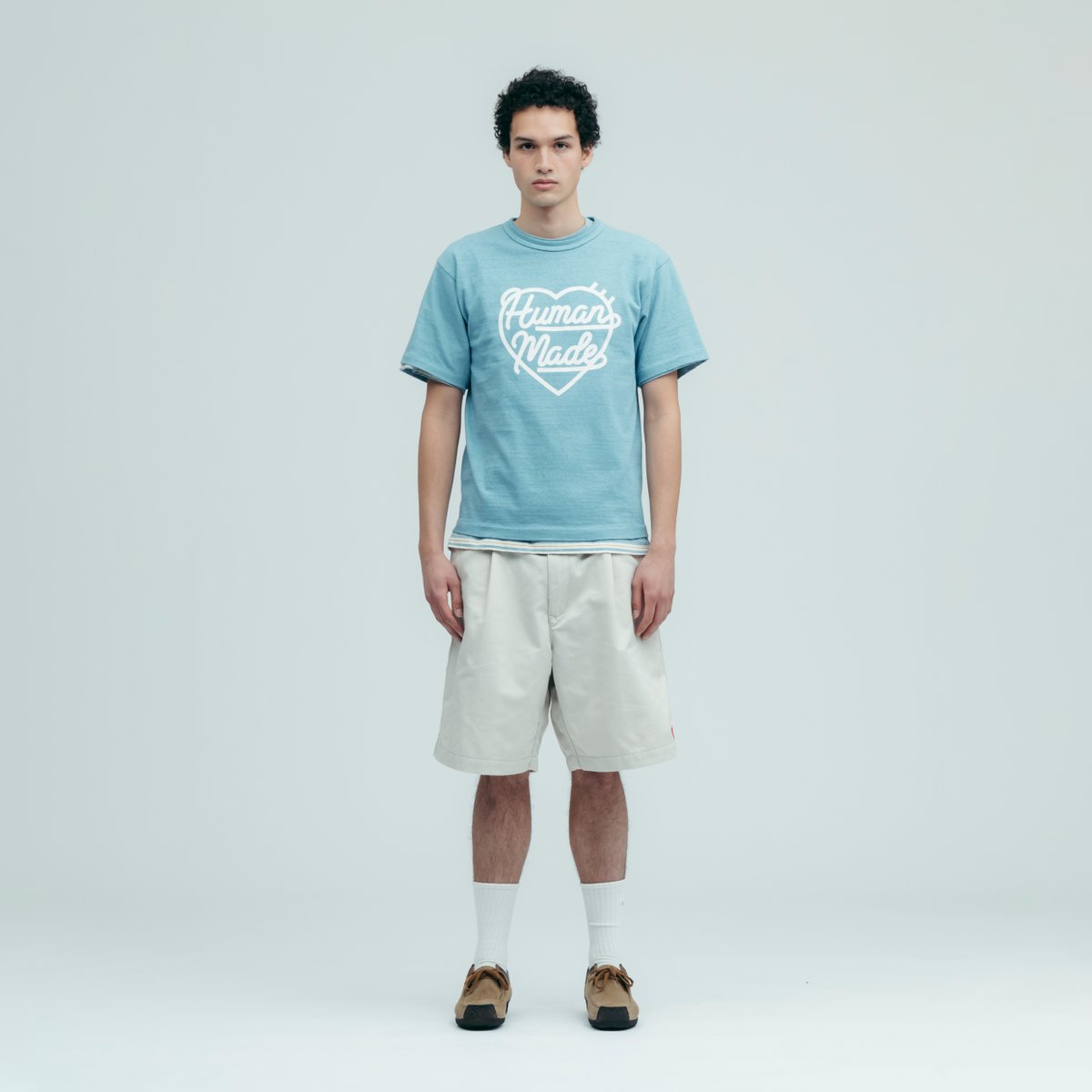 bbcicecream's tweet photo. Explore Human Made's latest delivery. 
 
T-shirts and shorts built for the spring &amp; summer season.

Available at US flagships and https://t.co/pCO9NE82cA https://t.co/qdOFnyi1Sf