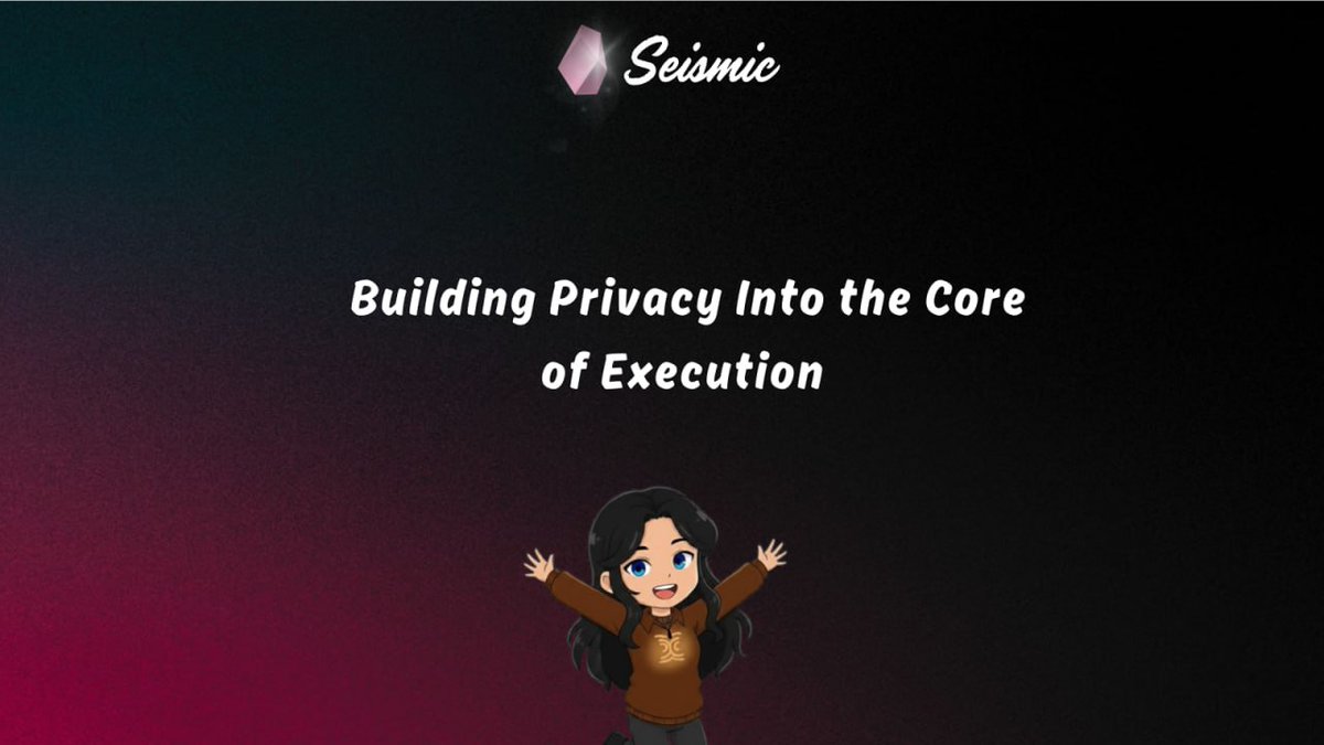 Ftouchapk's tweet photo. SeismicSys is building encrypted execution technology that keeps data private during processing, making confidential computing a reality for modern applications.

@NoxxW3 @xealistt @SeismicSys https://t.co/ticDulwGVD