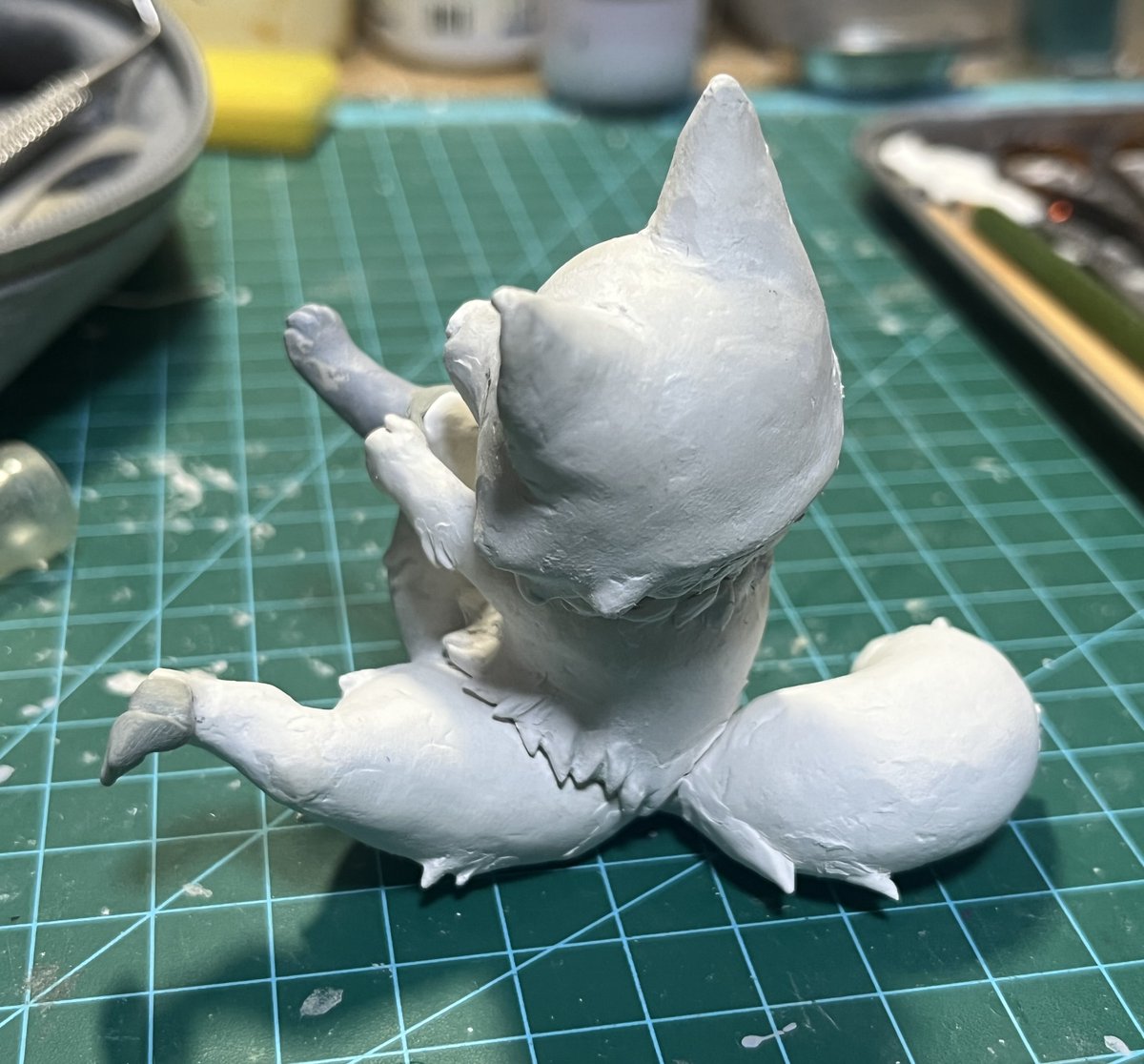 kithin0404's tweet photo. 絵面が変わっていませんが
チマチマ進めています
＃自作フィギュア https://t.co/SPqZhxEOYT