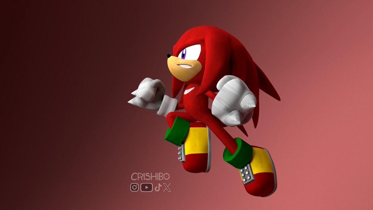 crishibo's tweet photo. Knuckles about to destroy you

Knuckles apunto de destruirte

#sonic 
#sonicartist 
#artㅤㅤ 
#blender
#autodeskmaya
#KnucklesTheEdchina https://t.co/ZA1XqYW3kr