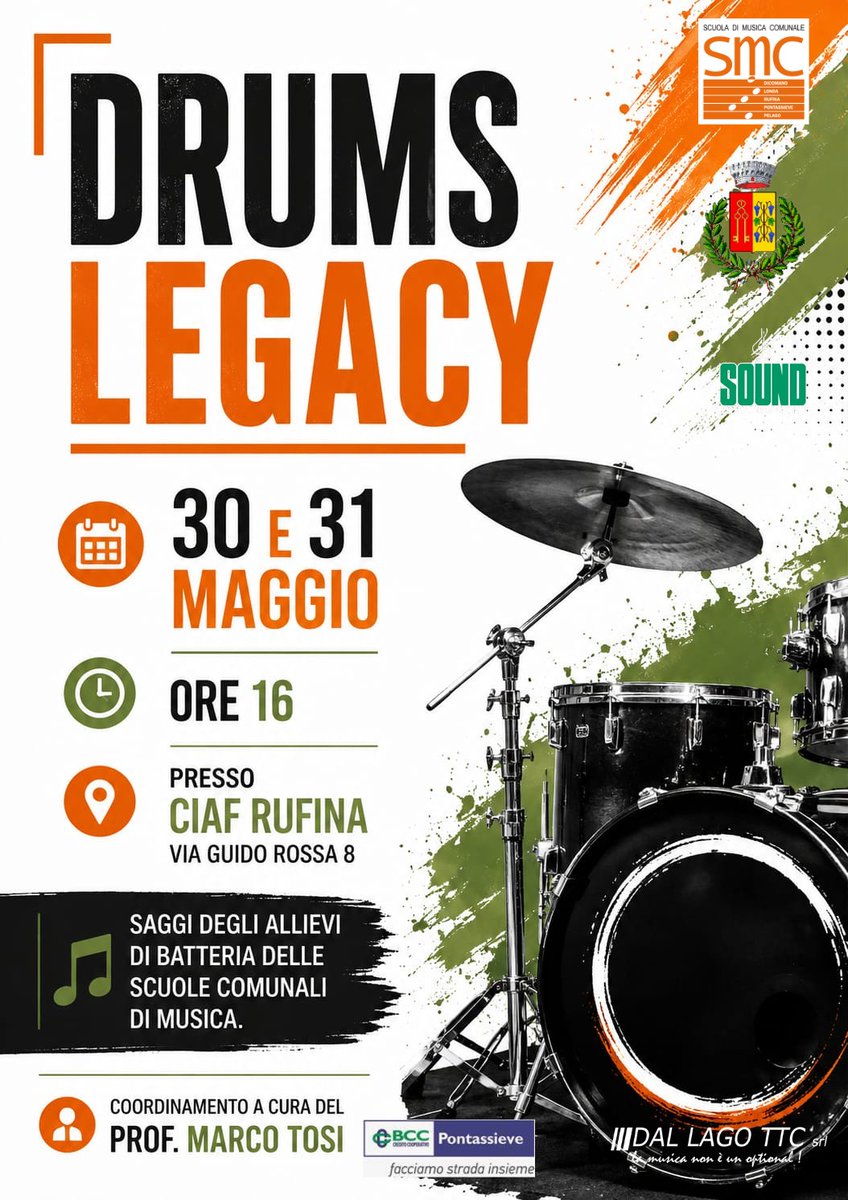 Soundmusiche's tweet photo. Un fine settimana dedicato alla batteria! #drums #batteria 

#scegglisound https://t.co/9PGsA7Kuhf