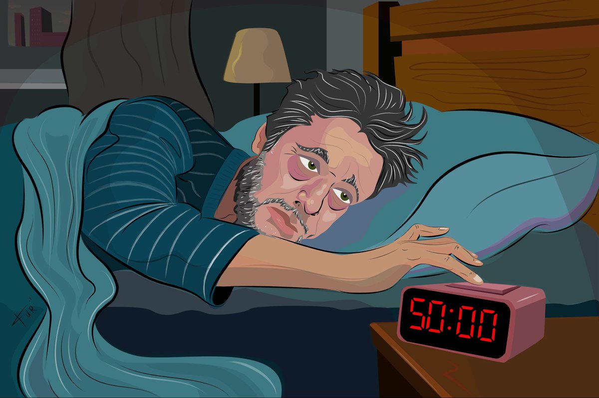 javier_furer's tweet photo. #Ilustración de la nota “El drama de llegar a los 50” por @santamarinajose para @RevistaSeul  sobre la serie “El resto bien” @flowpersonal_ar @burmandaniel @daniel_hendler @benjavicunamori  #andropausia #humor #illustration #serie https://t.co/qisRPs5BqB