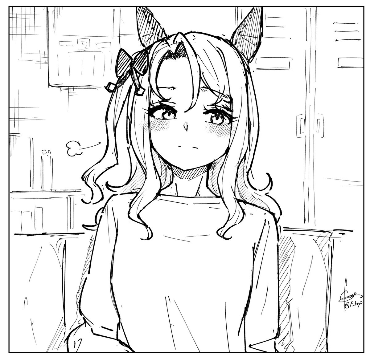 #今月描いた絵を晒そう
👑 