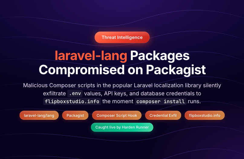 CodeWithNgoni's tweet photo. Composer survived another supply chain attack 🫠
Laravel-Lang packages got compromised with a credential stealer, but the bad packages have been flagged and dealt with.

Composer 2.10 Release
Shoutout to @AikidoSecurity https://t.co/pdp2TvcKR2