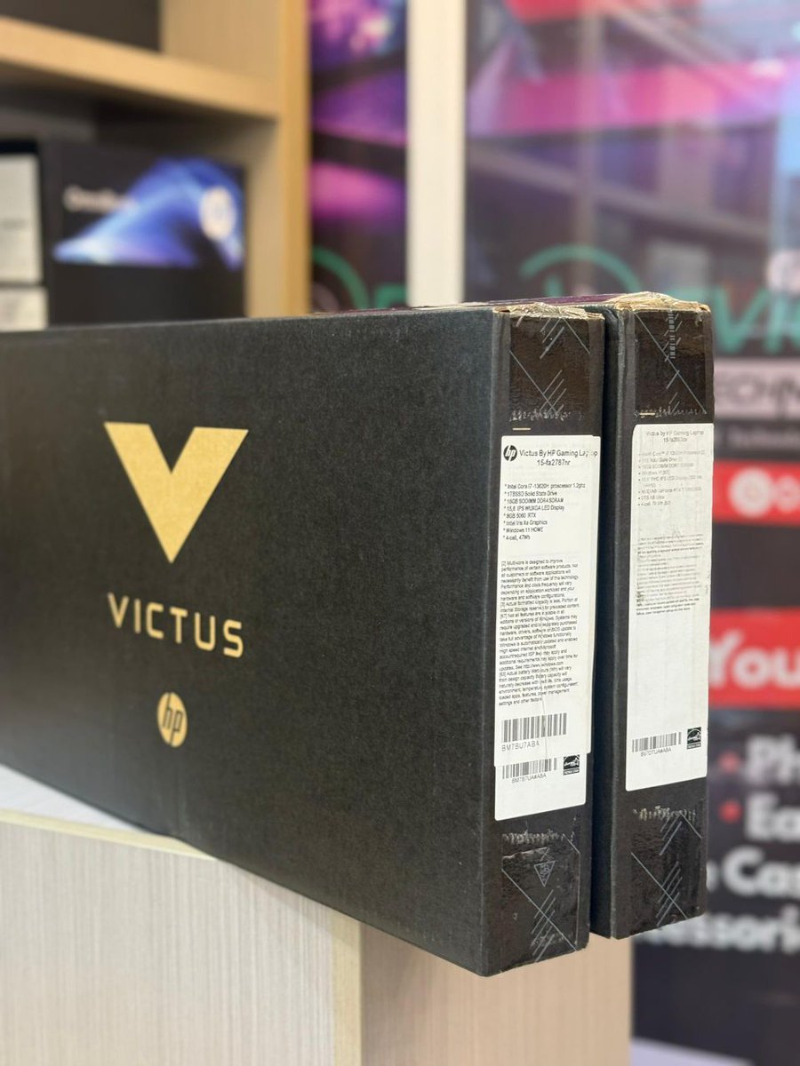 SedTechHub's tweet photo. Hp Victus gaming 
✅️Intel core i7 processor 
✅️1tb ssd
✅️24gb ram 
✅️Nvidia rtx 5060 8gb dedicated 

💰Ghc18,500 only

Ghana/Eid/Blacko/Goldfields/Arsenal/Shatta Wale/PSG/AIDS/South Africa/London/Stonebwoy/AFCON/Abossey Okai
#RoadTripEP
#AbanPapaAba
#UCLFinal
#1v1AfricaGH https://t.co/NA8io1cnyX