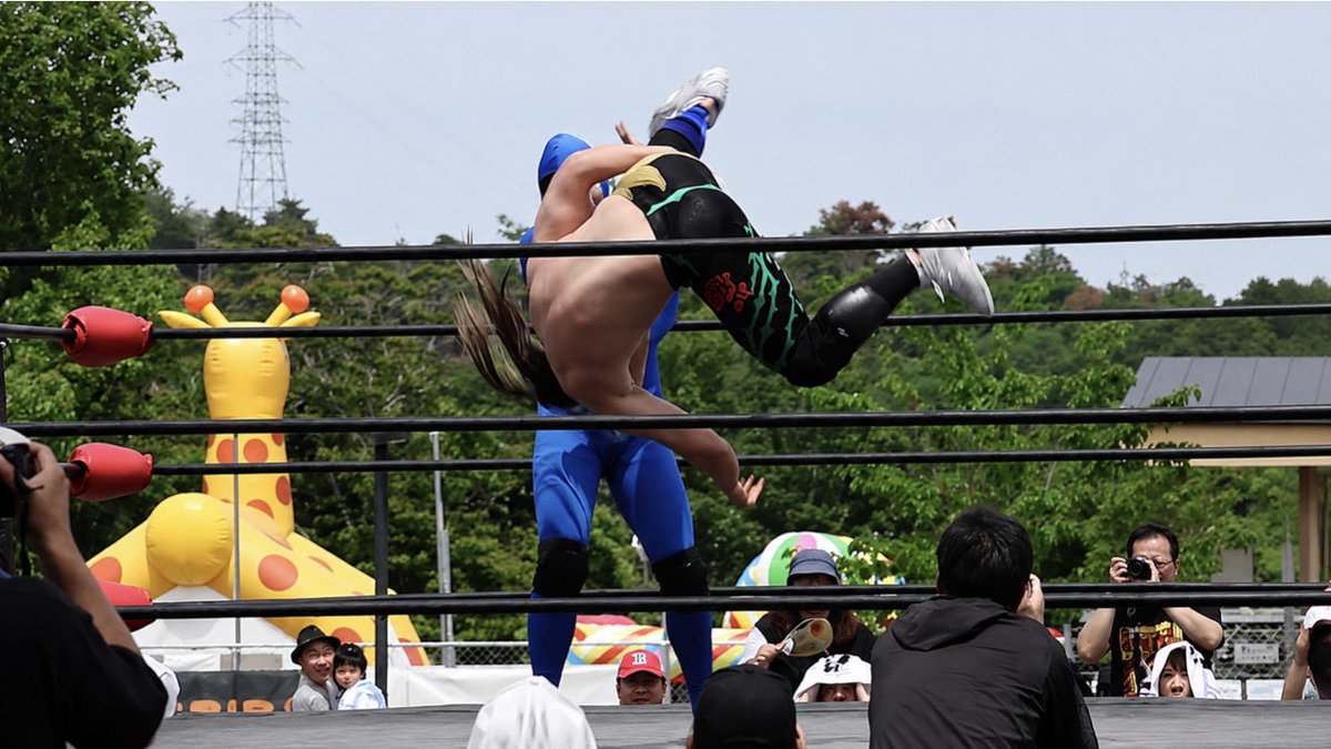 mi____ku_0830's tweet photo. 🥀✨📸
 #吊り橋プロレス
 #RWF 
 #学生プロレス https://t.co/cljnME9CnM