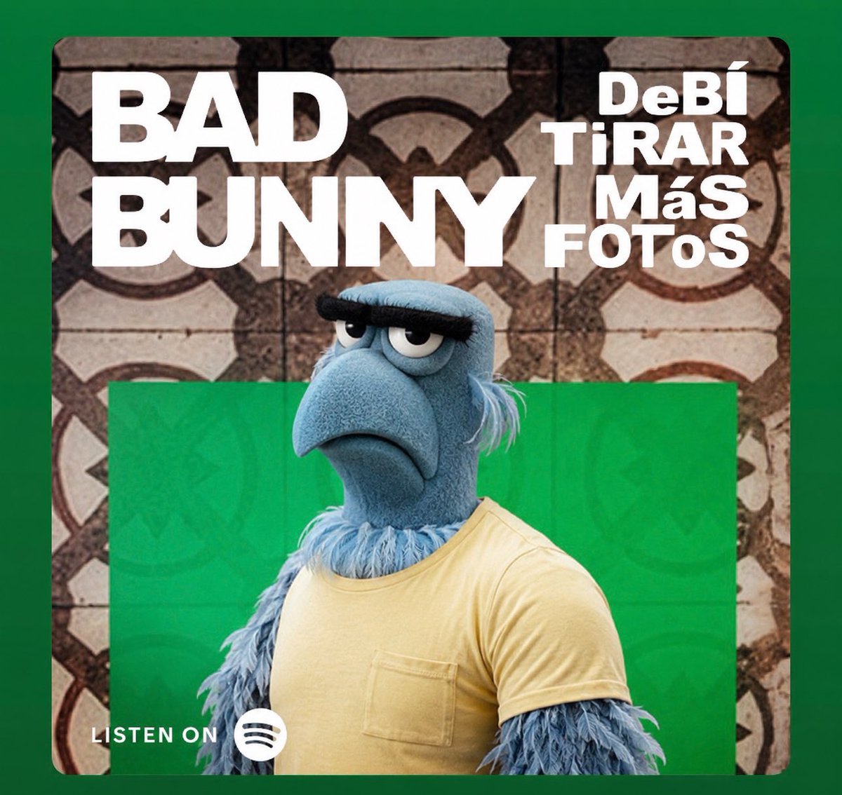 MotorsRecords's tweet photo. Bad Bunny Eagle @sanbenito https://t.co/IDQoNLcNlj