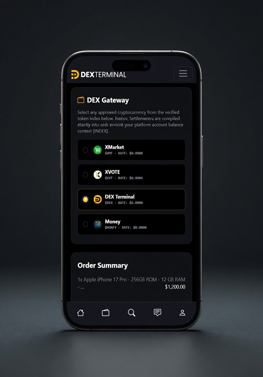 promo_us's tweet photo. The integration of the $DEX Payment gateway into the XMarket makes payment for goods and services online using cryptos easy.

We are building a crypto asset that will eventually hit $1 per token and it will stick.

0xC31255ce1d79Df8C1Ef4a8dEf73d402f7857F864 https://t.co/SeGYhj6b00