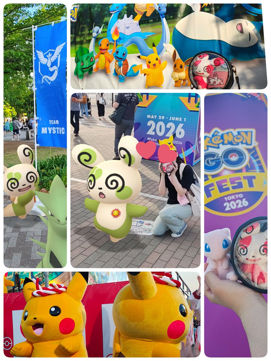 rigel_game's tweet photo. GOフェス行ってきました🙌🏻💕︎︎
初めて会場のイベント参加できて楽しかった〜
レイドは色背カイオーガが個人的にアツかった！

交換していただいた皆様、本当にありがとうございました🤝✨
#ポケモンGO
#PokemonGOFest2026 https://t.co/NeFYLZlYZ8