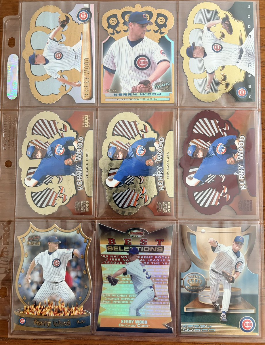 Foustwich's tweet photo. Page of die-cut Wood. 
@BUILD_A_BINDER 
@CardPurchaser https://t.co/ibGr1zxCcz