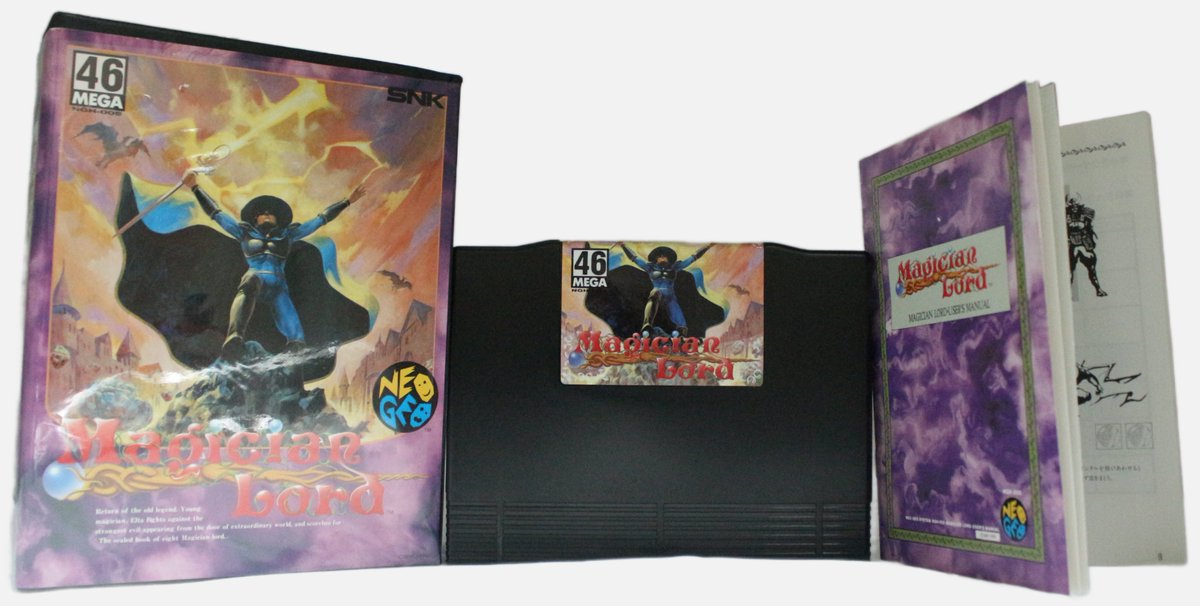 冥ページ Photos of the insert from the Japanese #NeoGeo AES version of