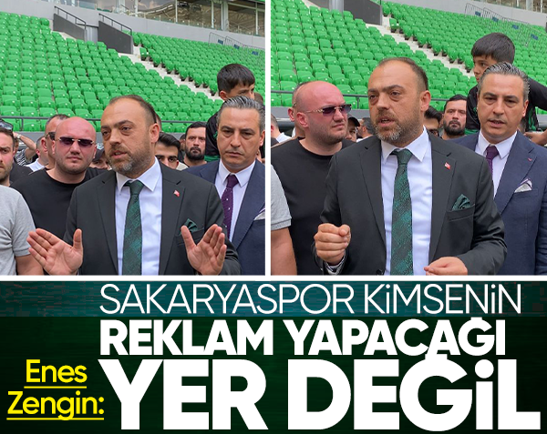 haberlisin's tweet photo. Enes Zengin: Sakaryaspor kimsenin reklam yapacağı yer değil https://t.co/8nWUVSL96D https://t.co/1DwQMyHTXE