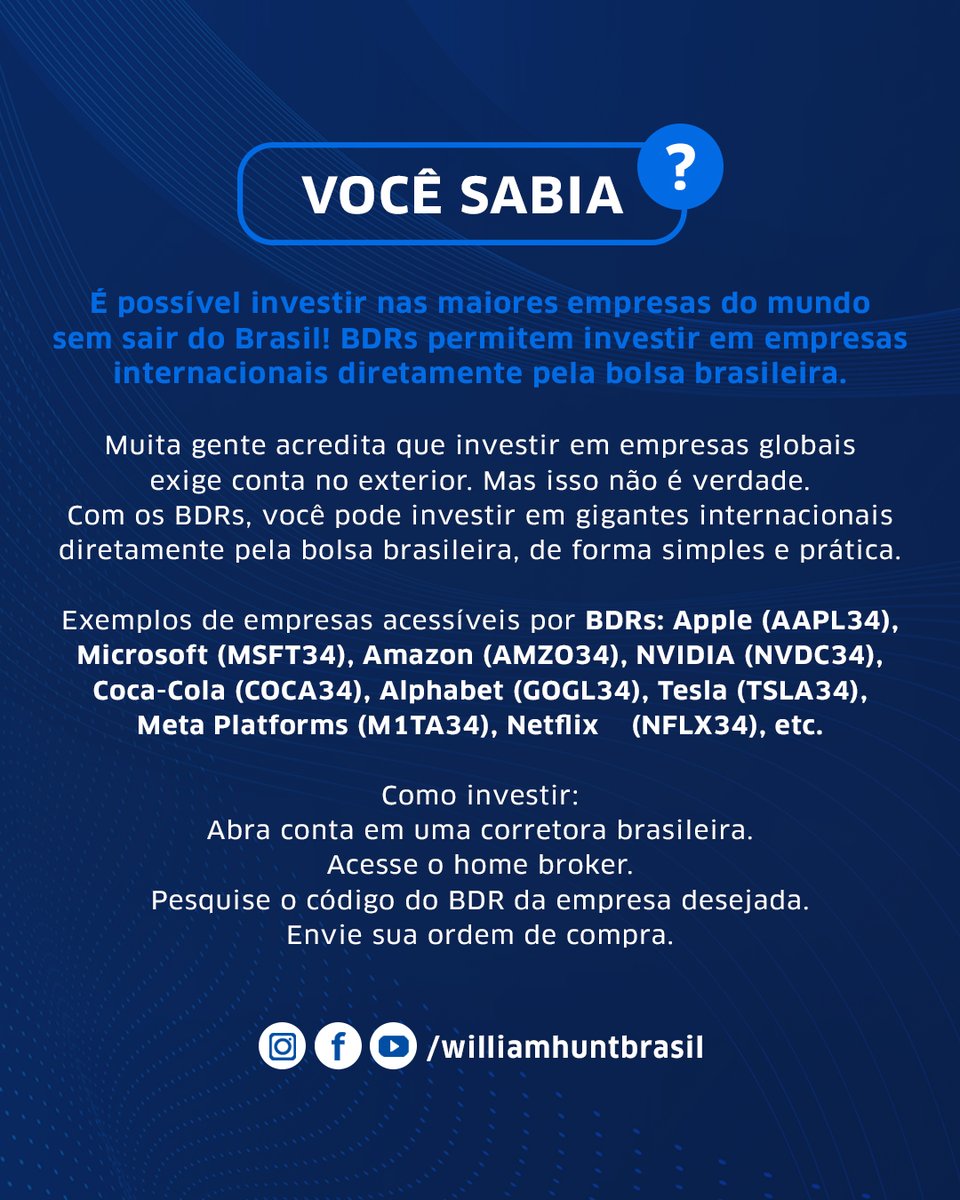 williamhuntbr's tweet photo. 💰 Descubra como desbloquear sua Liberdade Financeira de uma vez por todas: https://t.co/Bi0RwAbgpo

#bdr #investirnoseua #investimento #comoinvestir #mercadofinanceiro https://t.co/CKdb9bZE8m