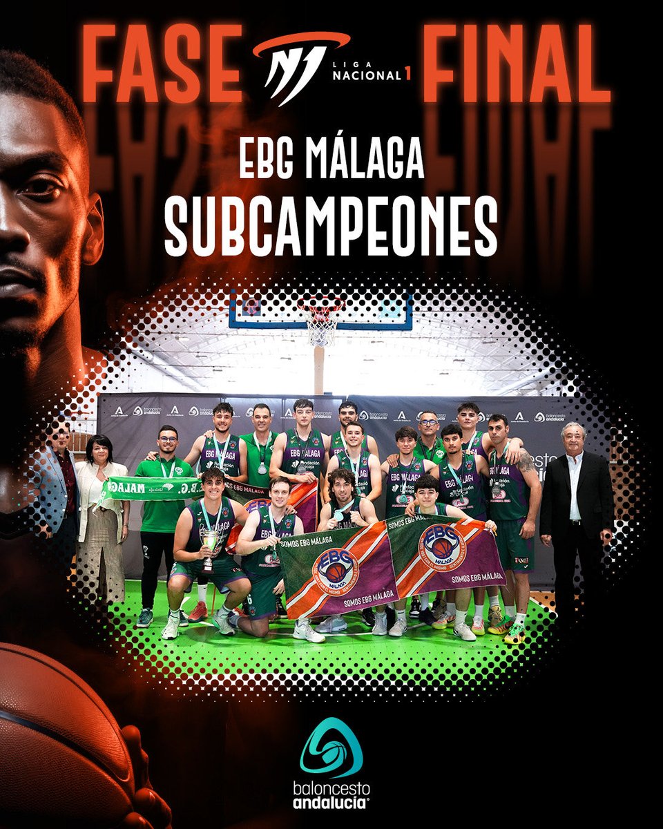FAB_Andaluza's tweet photo. 🏆👏🏼🔝

¡Enhorabuena, @CBOnuba! ¡Gran final frente a @EBGMALAGA!

#N1Masc2026 https://t.co/DUXjPZDODo