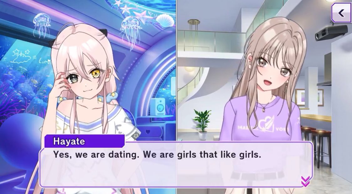 hakazeflop's tweet photo. @aoiiyuuta technically no! but there's a canon lesbian couple in it ☺️ https://t.co/6bYORmpa1O