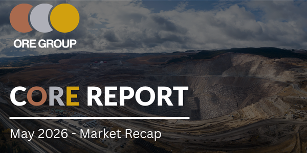 TheOreGroup's tweet photo. The latest CORE Report is now available.

Get the latest must-see mining news plus updates from across all Ore Group companies — delivered monthly.

Read now 👉  https://t.co/gyMvsceUQR
Subscribe 👉  https://t.co/8p9ZIp84zL

Bonus: Complete the quiz inside for a chance to win a 1 oz silver bar.

$AE $AUME $ARIC $BEEP $ZIGY $OCI $MERG $XXIX