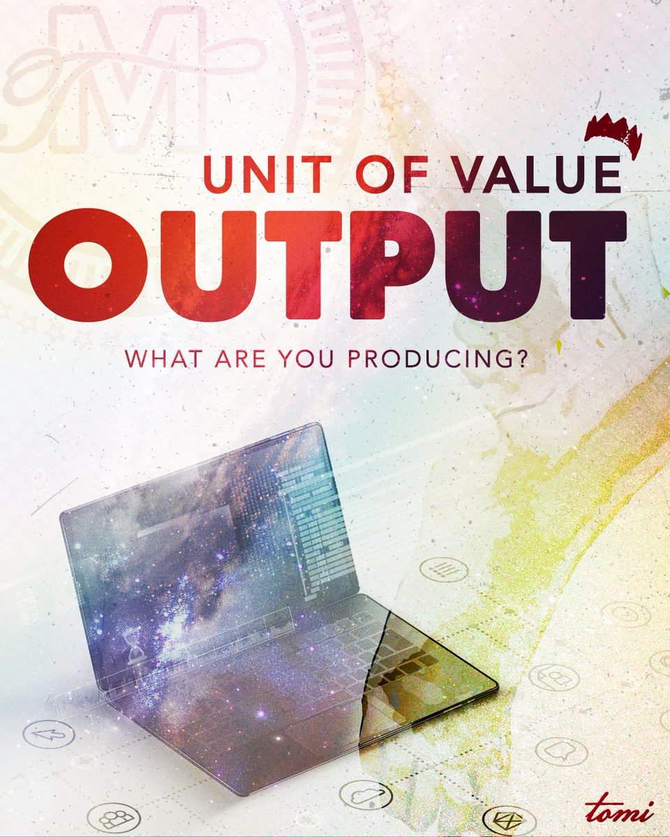 tomigmichel's tweet photo. An economy does not run on speculation or empty talk, but rather, it derives its entire value from the production of goods that satisfy the actual needs of individuals. Let’s be productive together! https://t.co/fzEaUWZ6xN