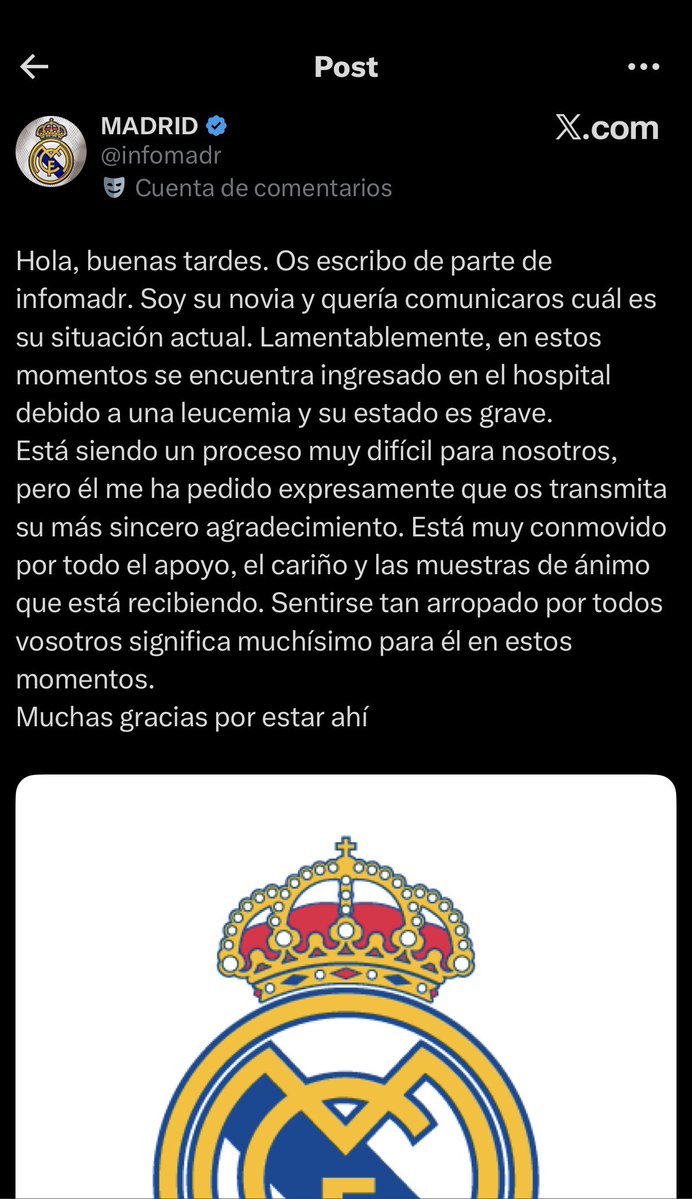 nostalgicopablo's tweet photo. Es vergonzoso que haya personajes así por aquí, y peor aún que os lo creáis.

@infomadr es un subnormal y un fraude, no es ni socio, ni nieto o amigo de Florentino, ni nada. Es un friki que ha querido ganar seguidores a base de engaños. https://t.co/KvtmQ8ppv0