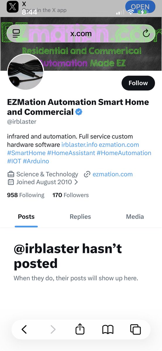 irblaster's tweet photo. It’s hard to believe this problem we first reported to x @premium Sept 2025 is still not fixed.  Anyone else have this user hasn’t posted issue on the web version of x? https://t.co/3CNYXcGYsX