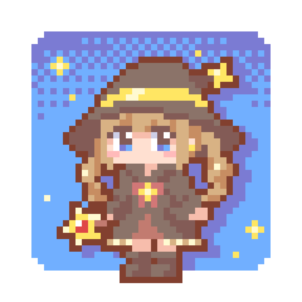 pixel_inko's tweet photo. ミレアちゃん(OC) #pixelart https://t.co/s6FU3capue