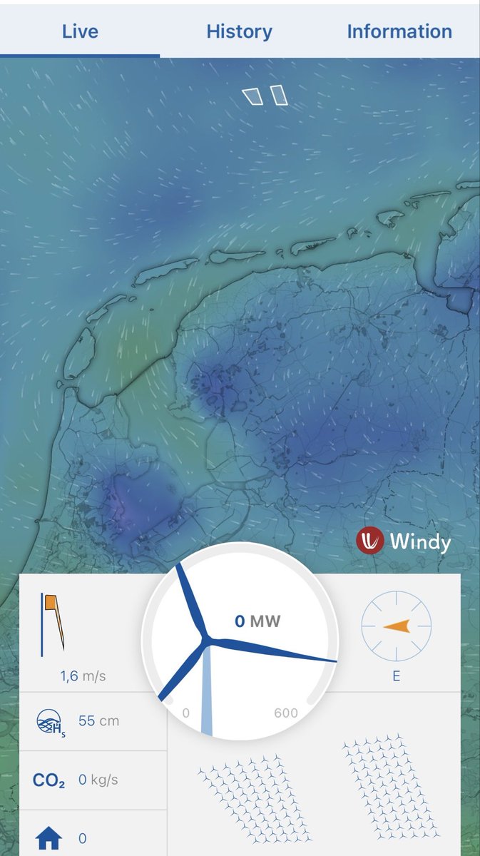 gjvu's tweet photo. Windpark Frylân &amp; windpark Gemini stampen weer lekker mee met de #energietransitie 😎👇 https://t.co/rIRmRS3QTp