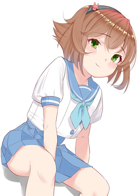 #陸奥進水日 むっちゃん(海防艦時代)再掲