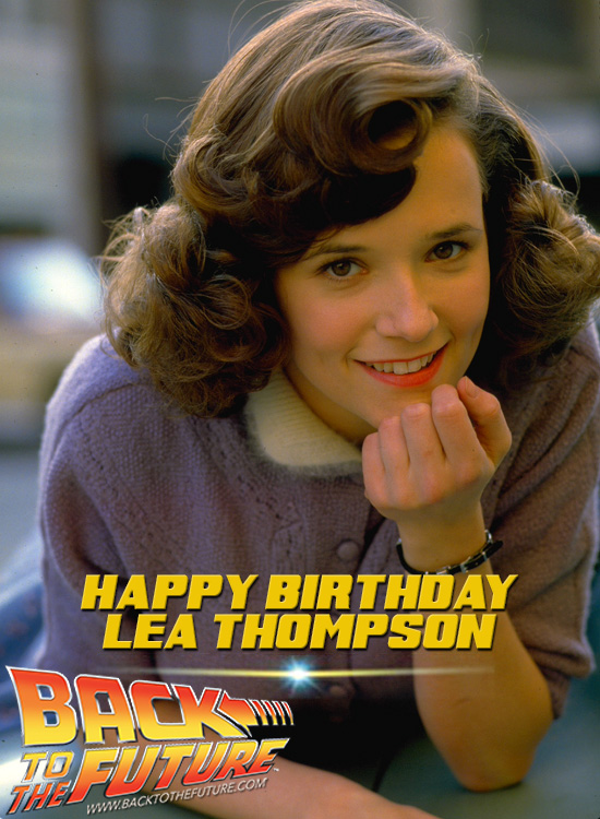 BacktotheFuture's tweet photo. Happy Birthday wishes today to Lea Thompson! #LorraineBainesMcFly #MaggieMcFly https://t.co/rYJ2yeIUmC