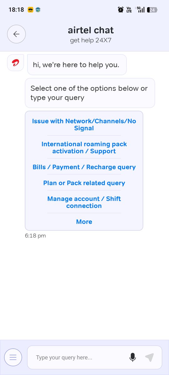 AnkitVerma2187's tweet photo. @airtelindia @Airtel_Presence .
Hello Airtel, 
This is regarding my Airtel order number UBYK208PW9. I made the payment to your sales man named Somnath Halder , he kept telling me that the installation will be done by 4pm today but  I did not receive any calls.I demand a refund. I called your customer care service multiple times but that is even worse. I was not able to speak to anyone. The automation you have is pathetic, the ivr kept putting me in loops. #RCBvsGT