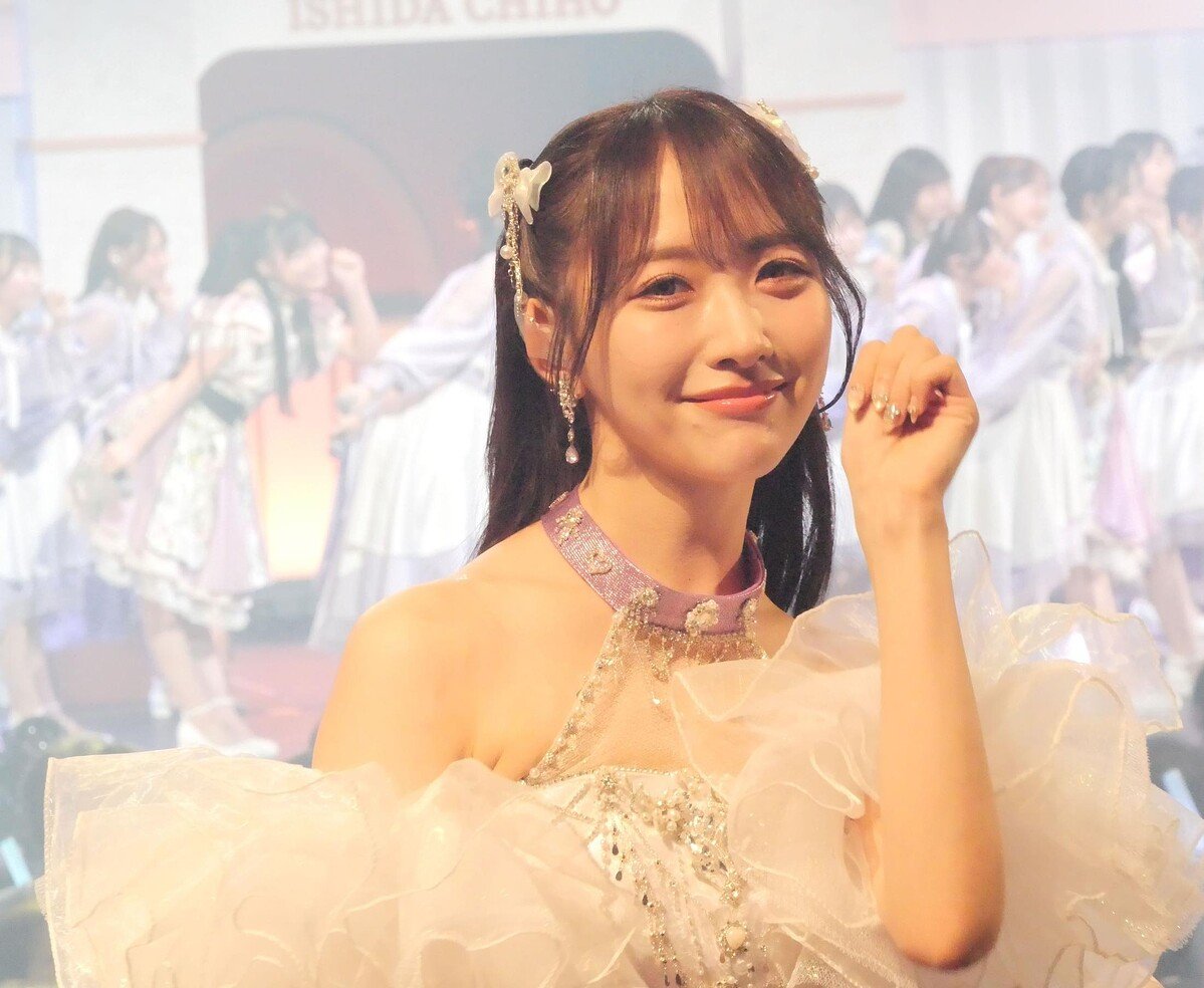 livedoornews's tweet photo. 【有終の美】STU48・石田千穂、嵐ラストライブの“隣”で卒業公演
https://t.co/n1cUiYKJ5x

石田が31日、Kanadevia Hallで卒業公演を開催した。同所から近い東京ドームで嵐のライブが開催されており、観客から「Love so sweetだよ！」と言われ、「それ“隣”じゃない？」とツッコんで盛り上げた。 https://t.co/kHT6RQ9hpu