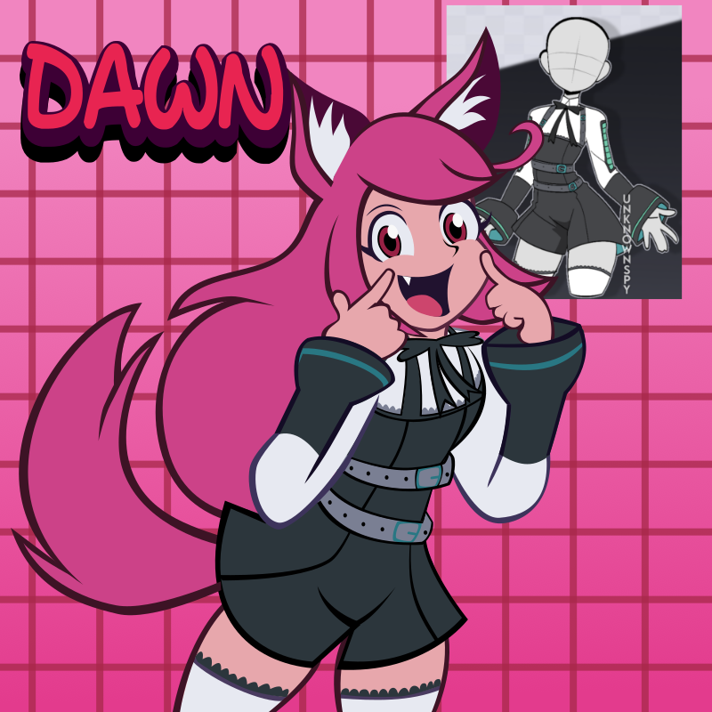 MagerBlutooth's tweet photo. We've reached the final day of the #MaydenDressup challenge. How fitting it is to end the challenge with Luma and Ruka's older sister Dawn. Dawn's something of a chameleon who would feel comfortable wearing any outfit drawn this challenge. Hope you enjoyed the journey. https://t.co/OF13q9pF3t