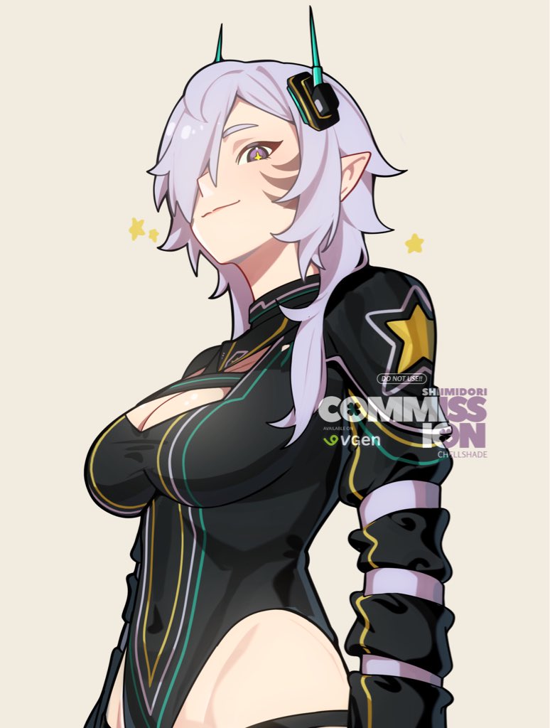 ShiiMidori's tweet photo. #commission 
Thank you for ordering 💚 
#VGenComm #commissionsopen #illustration https://t.co/LuCGzErUxa