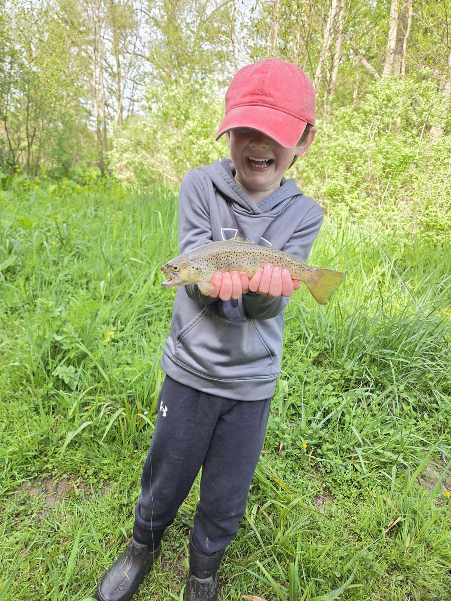 TheTRCP's tweet photo. This is why we do what we do. 

It's all for moments like this. The next generation of hunters and anglers is out there right now, rod in hand, boots in the mud, falling in love with the wild. https://t.co/yghSCoZdYn