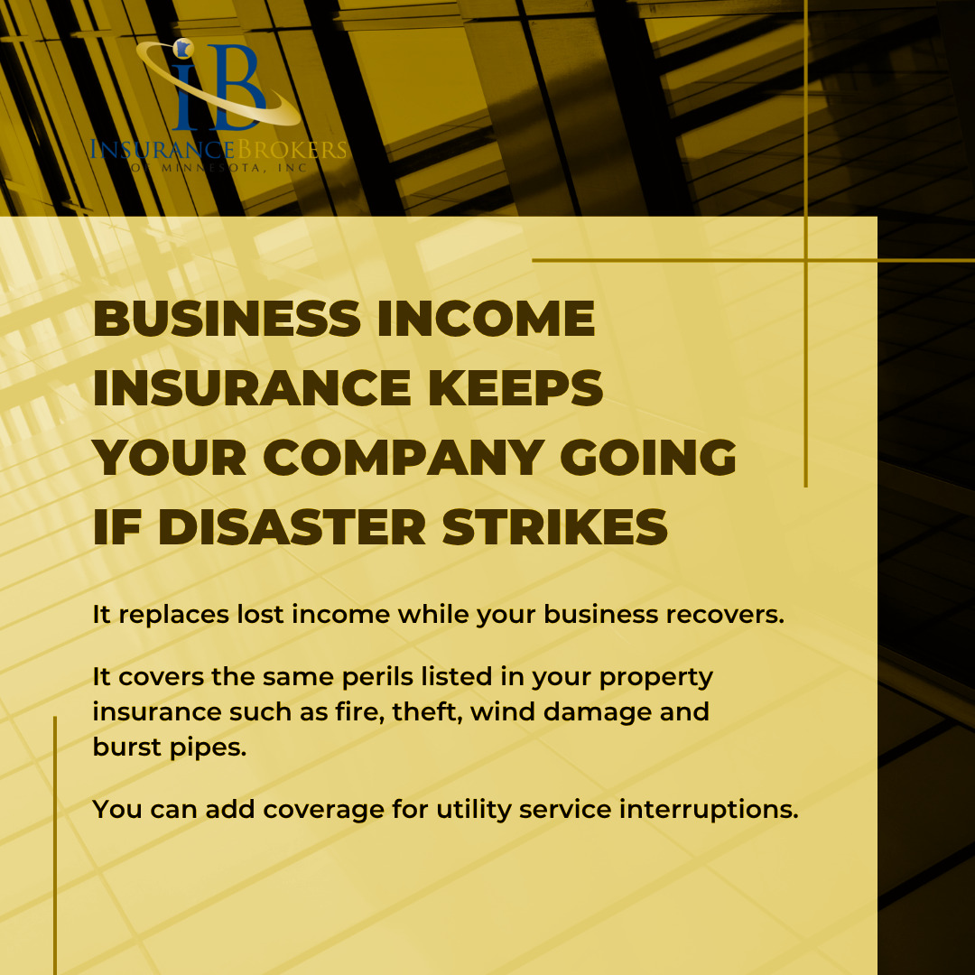 InsBrokersMN's tweet photo. Ask your Trusted Choice Independent Agent about business Income Insurance today.

#businessowner #InsuranceBrokersMN https://t.co/dica7AqOXq