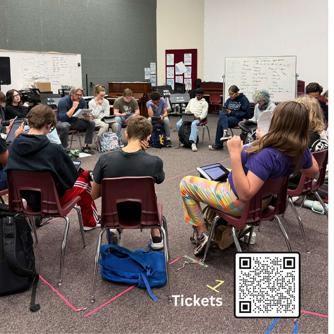 Westside66's tweet photo. Warrior Theatre recently worked with Rave On Productions to help develop its new play, ‘Sgt. Pepper and the Search for the Yellow Submarine.’
The students provided feedback to the writer/producer.
The play's premiere is in August.
Tickets: https://t.co/yDUzuk57wN
 
#WeAreWestside https://t.co/PrPHZBQiwE