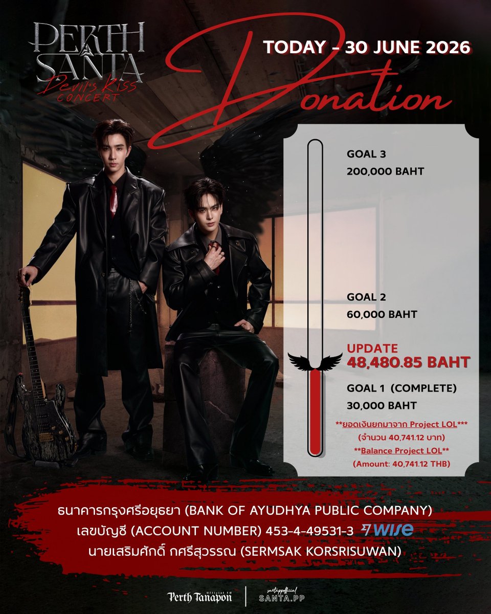 PERTH TANAPON OFFICIAL TH tweet media