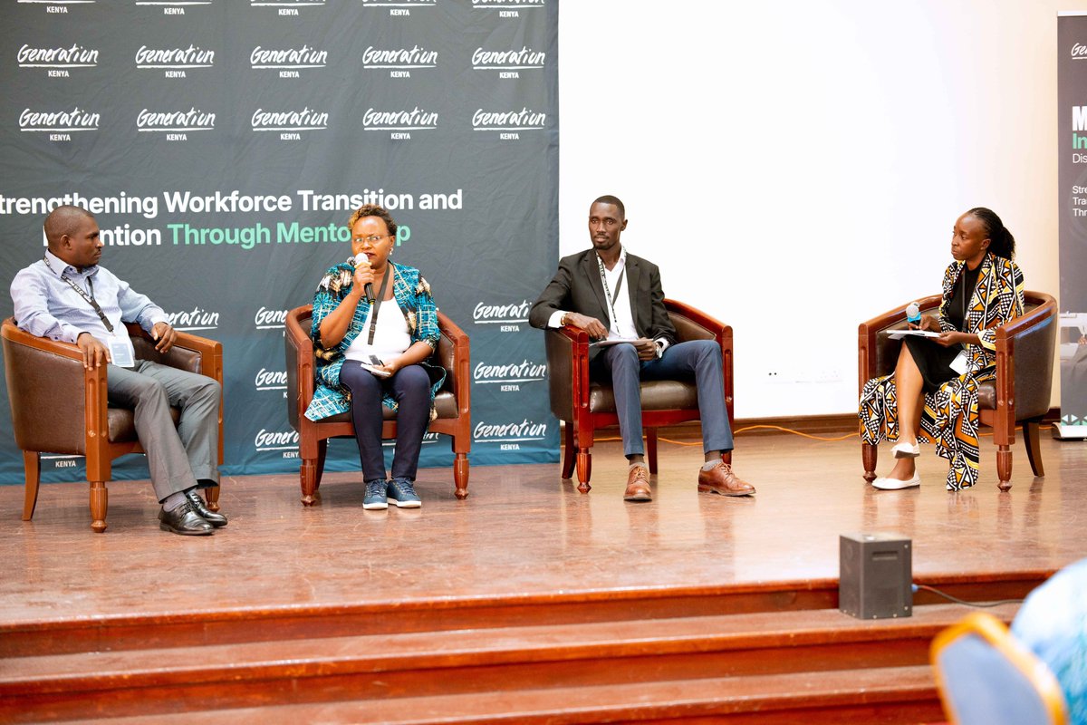 NairoBitsTrust's tweet photo. Last week joined Generation Kenya @GenerationKe Mentorship Impact Study Dissemination Workshop, where the evidence spoke clearly: mentees who received structured mentorship adapted faster, performed better, and built stronger professional networks. https://t.co/k6loJ5NMjc