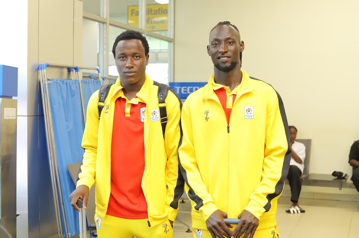UgandaCranes's tweet photo. The Uganda Cranes contingent is at Entebbe International Airport set for departure to Morocco for two International Friendlies.

#InternationalFriendly https://t.co/eKUGbpUEKB