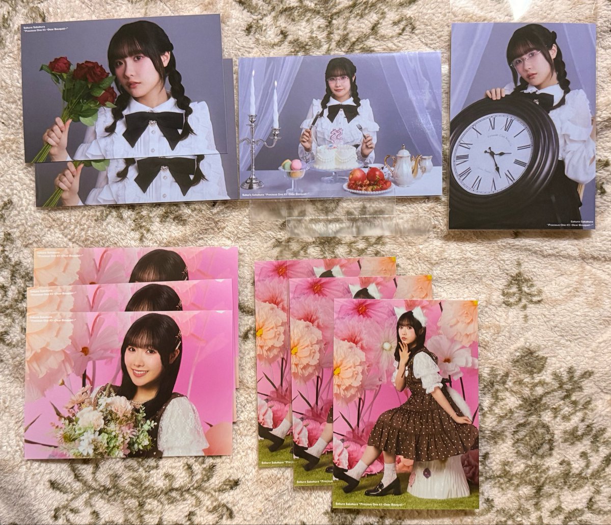 さくちゃんのブロマイド 被りまくりでした😓