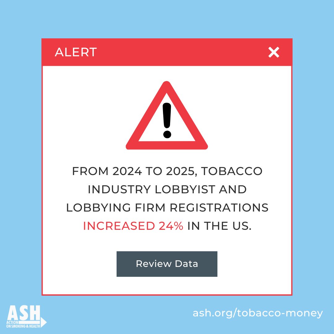 AshOrg's tweet photo. This #WorldNoTobaccoDay, ASH joins our partners in shining a light on all the tactics the tobacco industry uses to addict and maintain their customers.

Tobacco products kill when used exactly as intended. They should not be sold.

https://t.co/6YsTE7oUck
#WNTD2026 https://t.co/dBvBKRzpoF