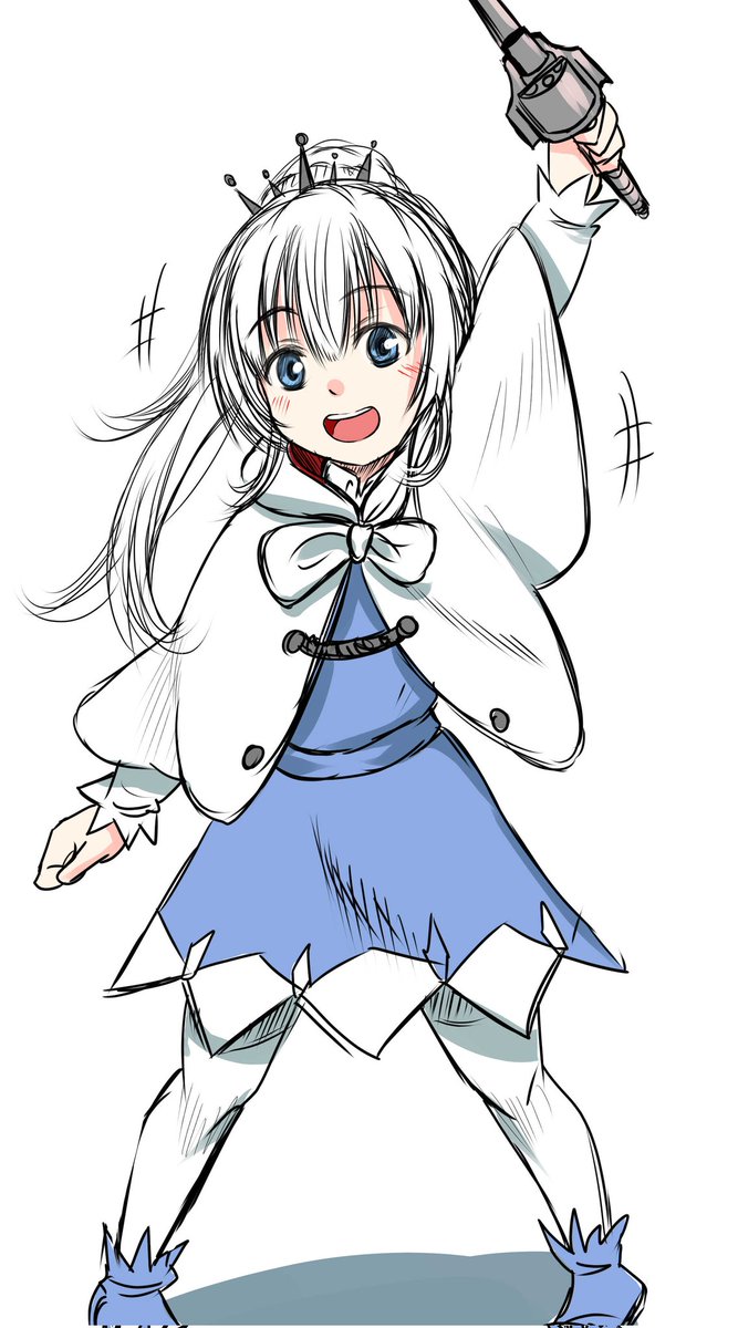 kumanosigenium1's tweet photo. 「RWBY」よりルビー、ワイス、ギャルニオ、氷雪ちびワイス
#今月描いた絵を晒そう https://t.co/0FkEccEzNr