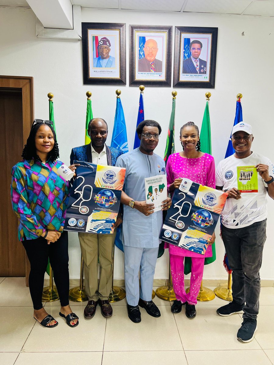 isubscribe22's tweet photo. On May 15, 2026, we paid a courtesy visit to UN-WCD, where we met the Secretary-General. We discussed our Day of the African Child 2026 and explored areas of collaboration in youth development and diplomacy.

#DAC2026 #UNWCD #ISubscribeProject #diplomacy #girlchild #education https://t.co/keueMEAUgu