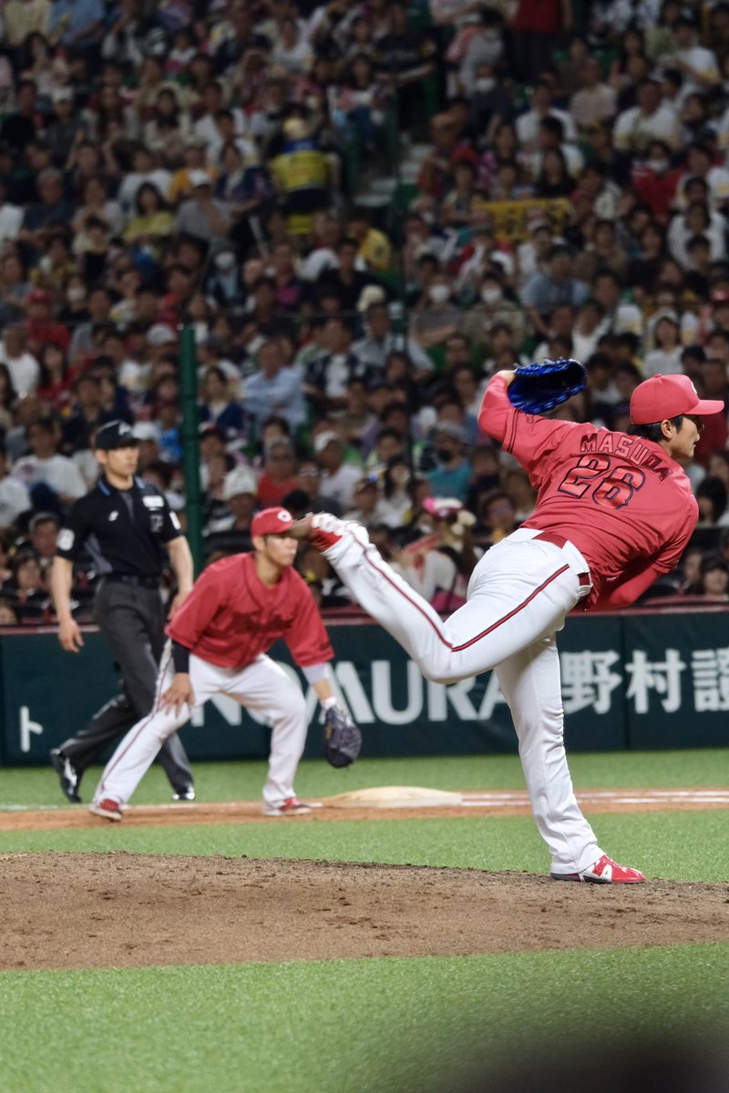 y_c1826's tweet photo. 20260530 みずほPayPayドーム
公式戦で地元凱旋登板見るの夢だったから本当に嬉しい😭😭😭
#益田武尚 投手 https://t.co/Z0wgSCdl8G