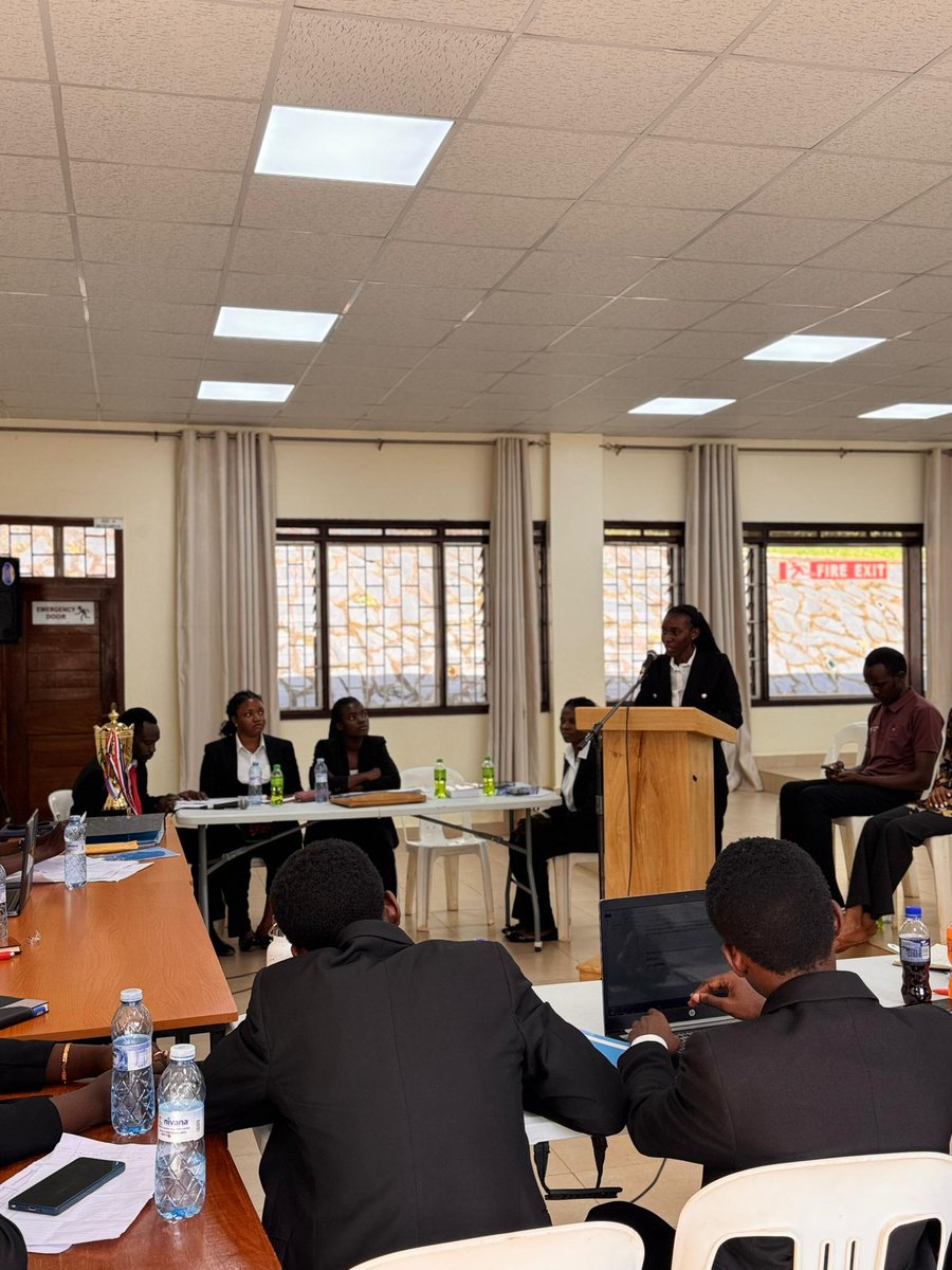 naritah__'s tweet photo. The Defense takes the trophy!!🏆
Last week was the Ugandan Christian University Annual Justice Week. I had a privilege of participating in the Mock Trial organized by the 28th @UcuTribunal,  the first ever Mock Trial of its kind. Grateful for such an amazing initiative. https://t.co/WUxud6pzxR