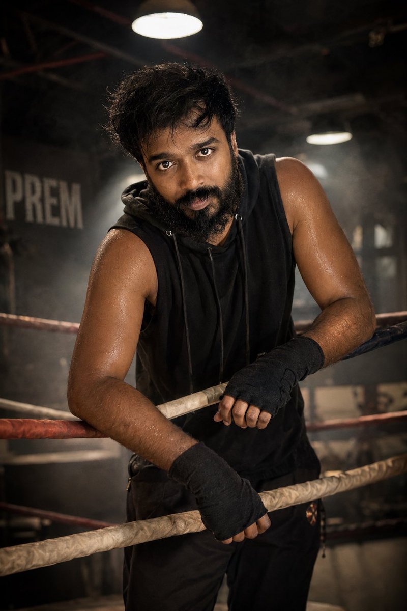 snowprince8's tweet photo. Not a boxer, but AI made me look ready for the championship. 🥊😎
#AIEdit #DigitalArt #FutureVibes https://t.co/D1jhd8C5p3