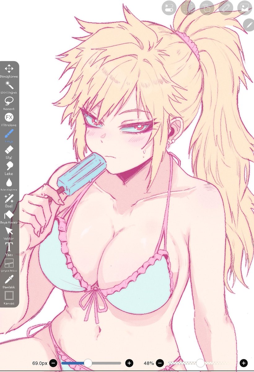 pochitaart's tweet photo. WIP ♀️💥 #mha #bnha https://t.co/w3OBx6retI