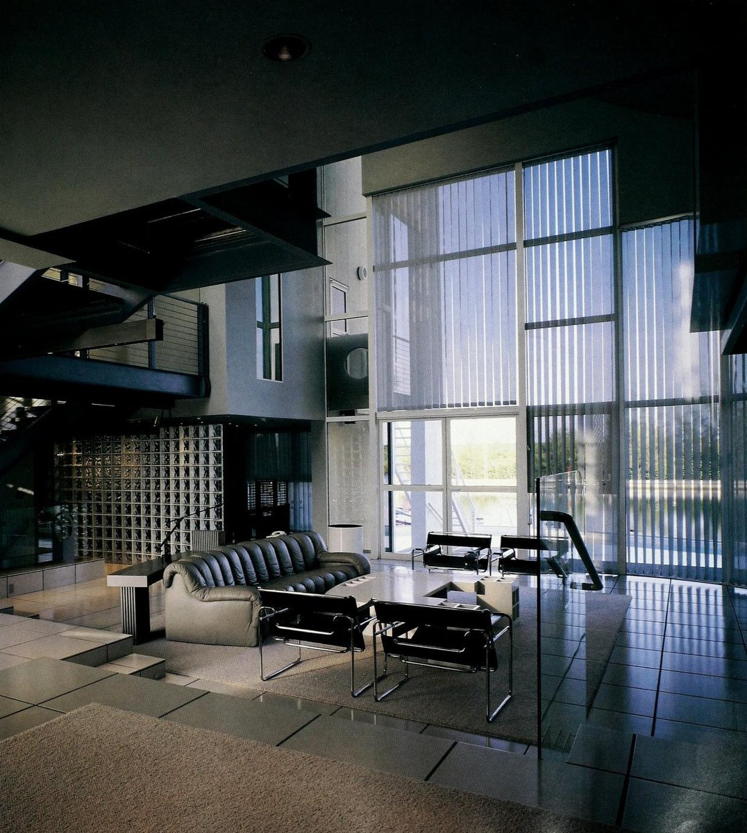 Ortgeist's tweet photo. Hammock Oaks home by Miguel Rodrigo-Mazure, Coral Gables, Florida, 1991 https://t.co/P6VBMHLO2t