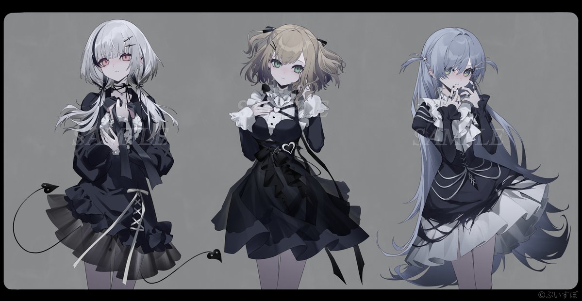senriash's tweet photo. ザムザ/空澄セナ様×夜乃くろむ様×胡桃のあ様（Cover）
MV内イラストを描かせていただきました。
何卒よろしくお願いいたします!🦋
▷https://t.co/Bc1ihAxekJ https://t.co/d6Xq6NjHcW